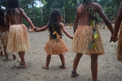 Yawanawa tribe circle dance