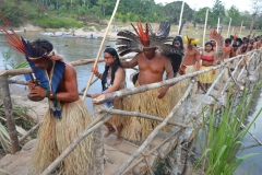 Yawanawa Bridge crossing