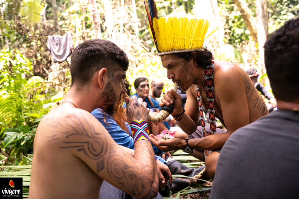 Vivacre retreat Hape ceremony yawanawa tribe